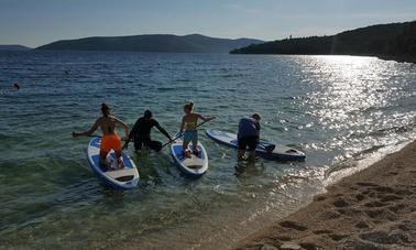 Desfrute de stand up paddleboarding em Hollola, Finlândia