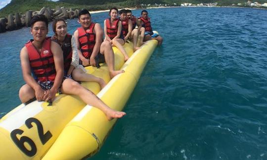 Disfruta de Banana Rides en la ciudad de Taitung, Taiwán