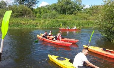 Alquila un kayak doble en Brodnica, Polonia