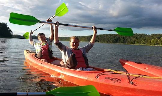 Rent a Double Kayak in Brodnica, Poland