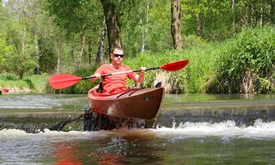 Alquila un kayak individual en Brodnica, Polonia