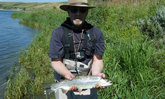 Drift Boat Bow River Fly Fishing - Guided Tour