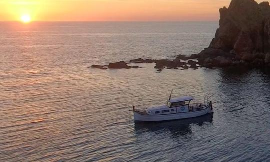 Location d'un bateau traditionnel Binifabini Menorquin de 34 pieds, Espagne