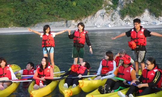 Excursions en kayak incomparables dans la ville de Hualien, à Taïwan