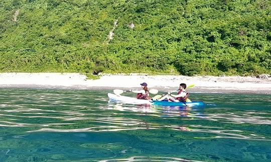 Aprende a hacer kayak en la ciudad de Hualien, Taiwán