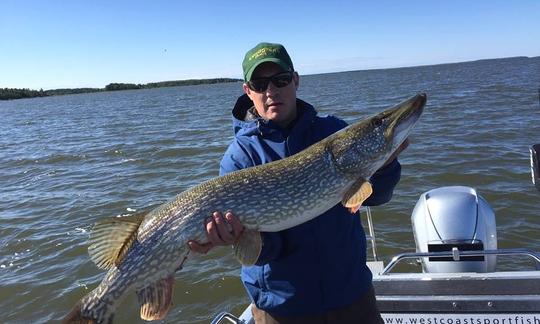 Enjoy Fishing in Korsholm, Finland on 20' Center Console