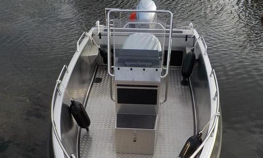 Enjoy Fishing in Korsholm, Finland on 20' Center Console