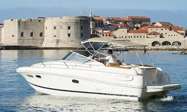 Alquile un yate a motor Jeanneau Leader 805 de 28 pies en Dubrovnik, Croacia