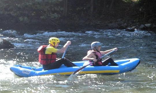 Aproveite o Mini Rafting em Puichéric, França