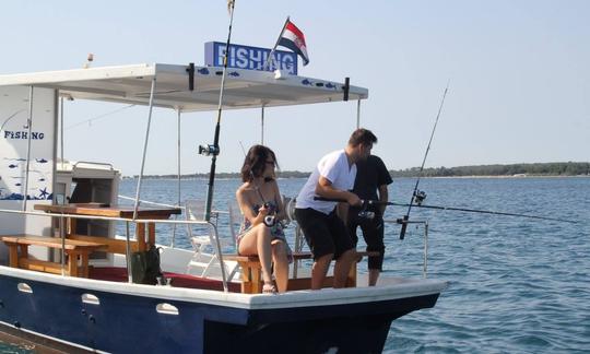 Enjoy Fishing in Poreč, Croatia on Cuddy Cabin