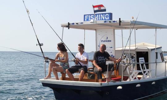 Enjoy Fishing in Poreč, Croatia on Cuddy Cabin