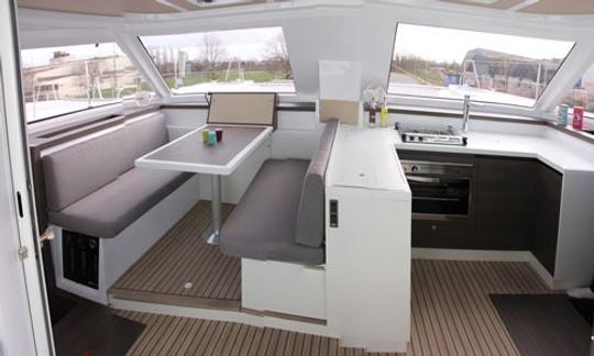 Charter 39' Nautitech Open 40 Cruising Catamaran in Santa Maria di Lota, France