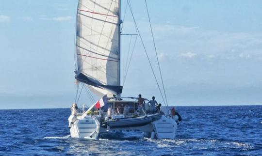 Charter 43' Privilege 43 Cruising Catamaran in Santa Maria di Lota, France