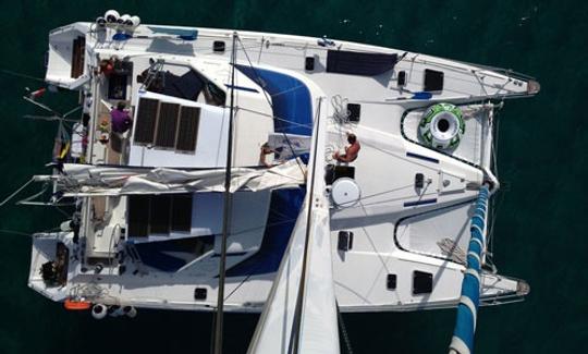 Charter 43' Privilege 43 Cruising Catamaran in Santa Maria di Lota, France