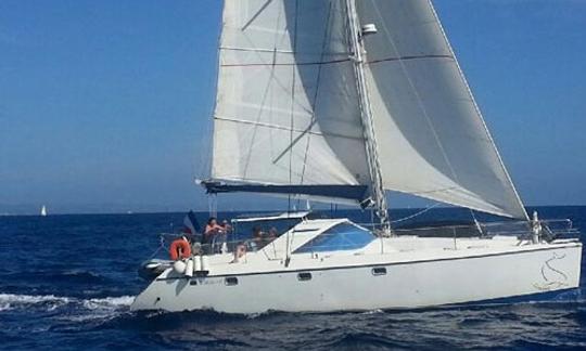 Charter 43' Privilege 43 Cruising Catamaran in Santa Maria di Lota, France