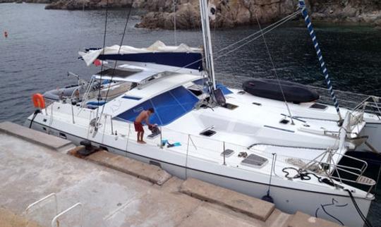 Charter 43' Privilege 43 Cruising Catamaran in Santa Maria di Lota, France