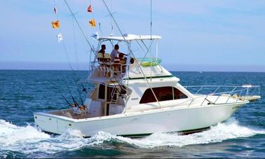 Location d'un yacht de pêche sportive « Bucaner » Bertram à Can Picafort, Espagne