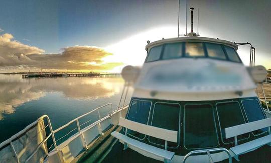 Charter ''Kasey Lee'' Power Catamaran in Cowes, Australia