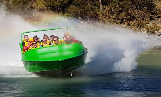 Passeios de barco a jato em Hanmer Springs