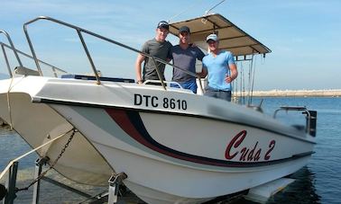 Charter on Center Console Fishing from Hermanus, Western Cape