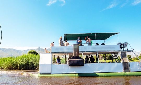 Enjoy 39 ft Pontoon Charter in Stanford, Western Cape