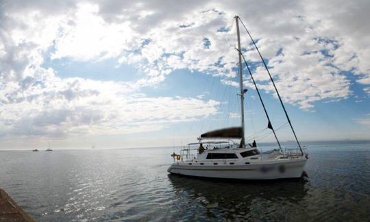 Catamarã à vela de 43 pés na Namíbia