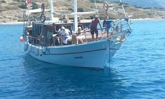 Levant Gulet charter in Muğla, Turkey