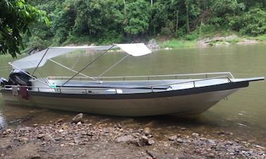 Enjoy Fishing in Gerik, Perak on Dinghy