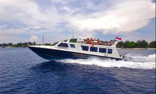 BARCO RÁPIDO DIÁRIO DE PRIMEIRA CLASSE entre Bali e Ilhas Gili, Lombok