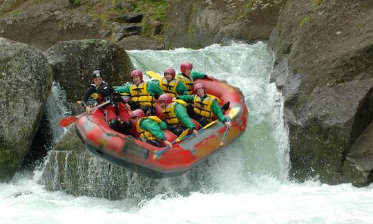 Rafting em Rotorua, Nova Zelândia