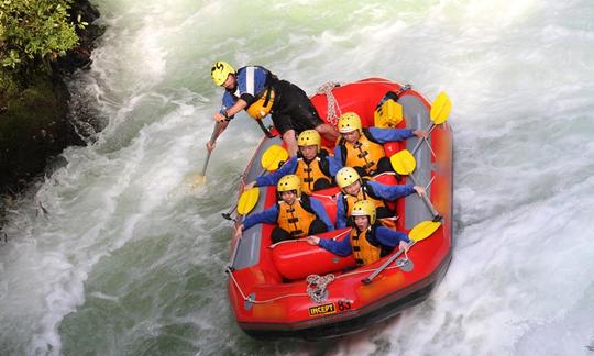 Rafting em Rotorua, Nova Zelândia