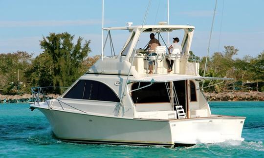 Punta Cana Fishing Yacht Charter On 42ft "Fortuna" Ocean Super Sport Yacht