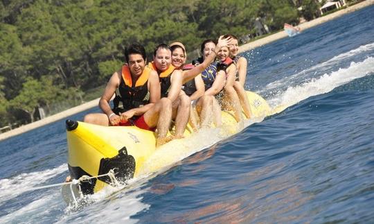 Incrível Banana Ride em Antalya, Turquia!