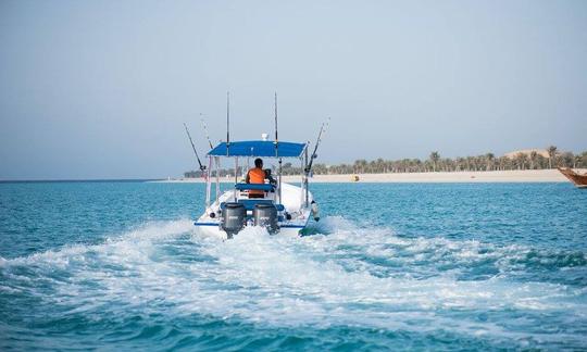 Enjoy Fishing in Abu Dhabi, United Arab Emirates with Captain Naman