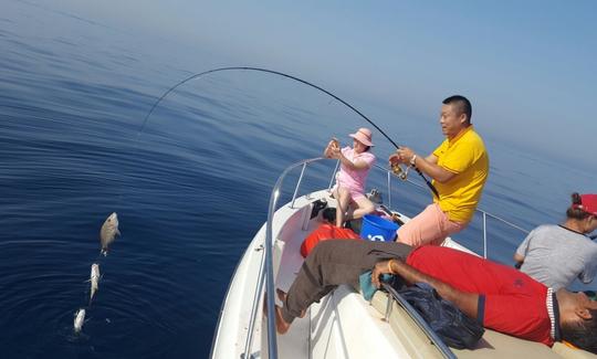 Luxury Deep Sea Fishing in Dubai, United Arab Emirates on Cuddy Cabin