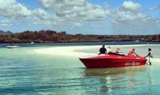 Une expérience unique en jet boat à Grand River, au sud-est de l'île Maurice