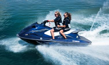 Have fun flying over the waves on a jet ski rental in Dubai