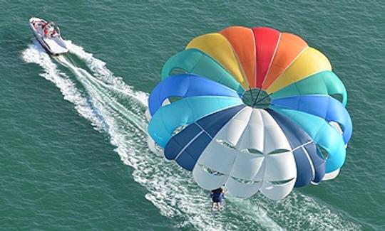 Enjoy Parasailing and Fly Fish in Ras Al-Khaimah, United Arab Emirates