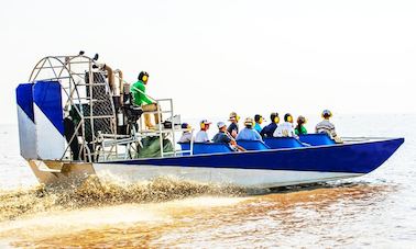 Airboat Tours In Krong Siem Reap, Cambodia.