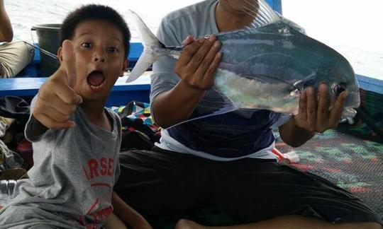 Enjoy Fishing in Banten, Indonesia on a Trawler