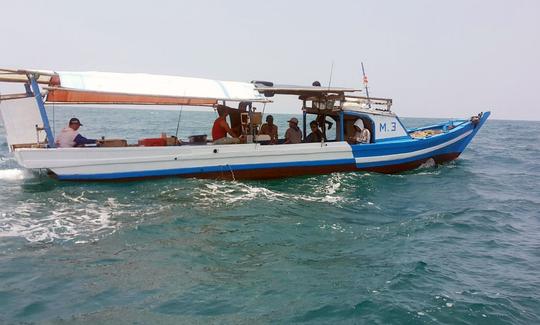 Enjoy Fishing in Banten, Indonesia on a Trawler