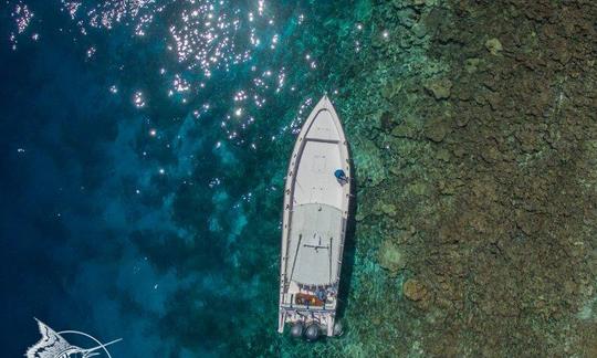 8 hour boat trip with fishing for up to 4 passengers in Addu City, Maldives