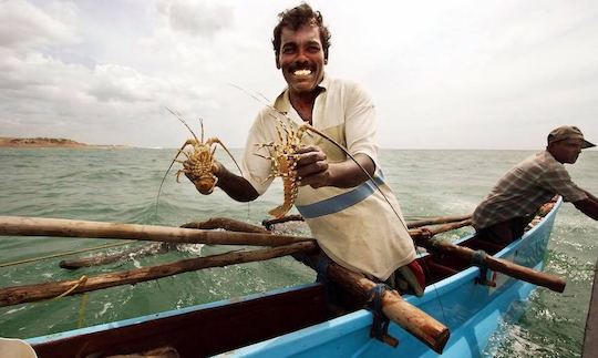 Discover the Waters of Eluwankulama on a fishing Trip!