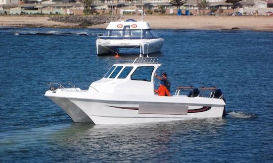 Enjoy Fishing in Swakopmund, Namibia on 29' Power Catamaran