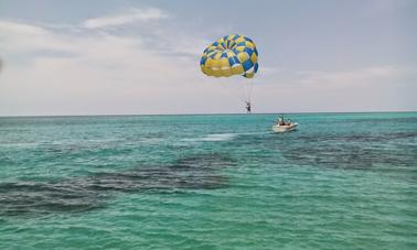 Parachute ascensionnel dans la paroisse de Trelawny