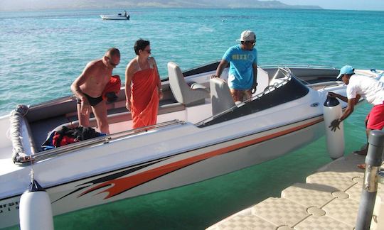 Explore Mahebourg, Mauritius - Rent a Bowrider for up to 15 people