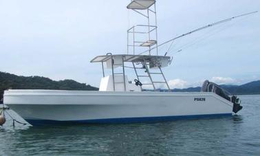 Grand charter de pêche pour 4 personnes à Provincia de Puntarenas, Costa Rica