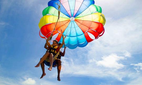 Parasailing From Cabeza de Toro Beach