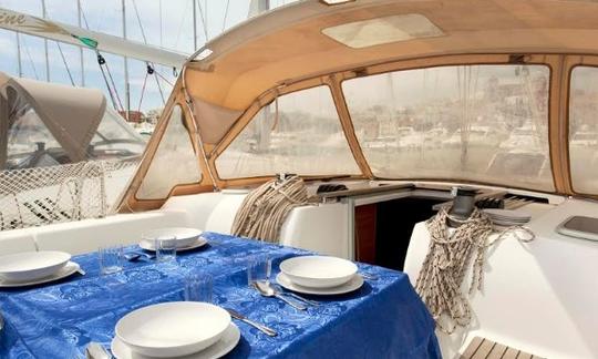 Charter 44ft "McLir" Dufour 445 GL Sailing Yacht In Nettuno, Italy