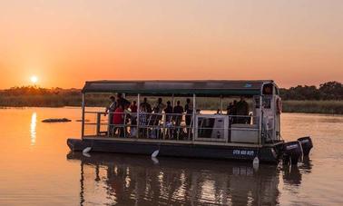 Charter a Pontoon Boat in Saint Lucia Estuary, KwaZulu-Natal